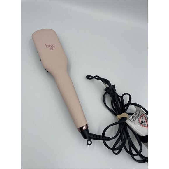 L'ange Hair Le Vite Ceramic Straightening Brush Blush Anti-Frizz Adjustable Heat - Picture 4 of 6